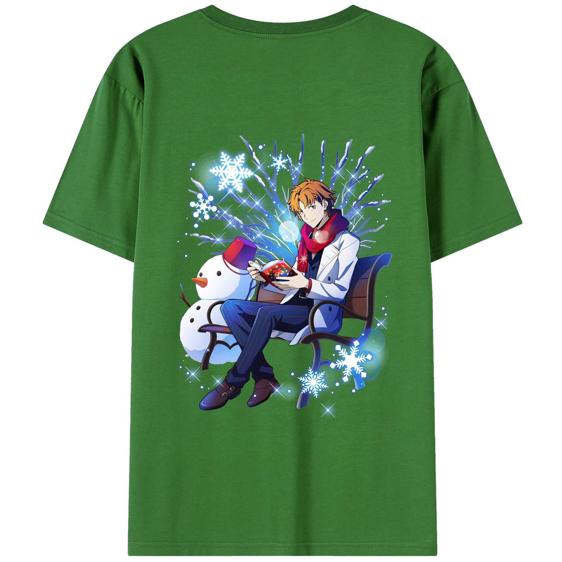 （画像用） 文豪ストレイドッグス Bungo Stray Dogs レディース半袖Tシャツ(バックプリント)